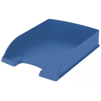 Leitz Recycle cesta de correspondencia, plástico, azul, A4+, A4, A4+, 1 cajón, 255 x 70 x 357 mm