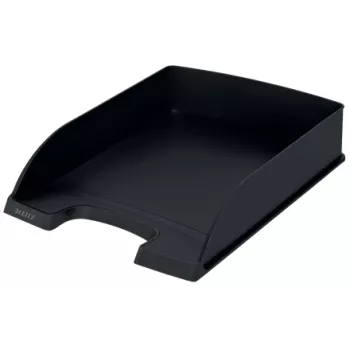 Leitz Recycle bandeja de correspondencia, plástico, negro, A4+, A4, A4+, 1 cajón, 255 x 70 x 357 mm