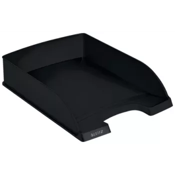Leitz Recycle bandeja de correspondencia, plástico, negro, A4+, A4, A4+, 1 cajón, 255 x 70 x 357 mm
