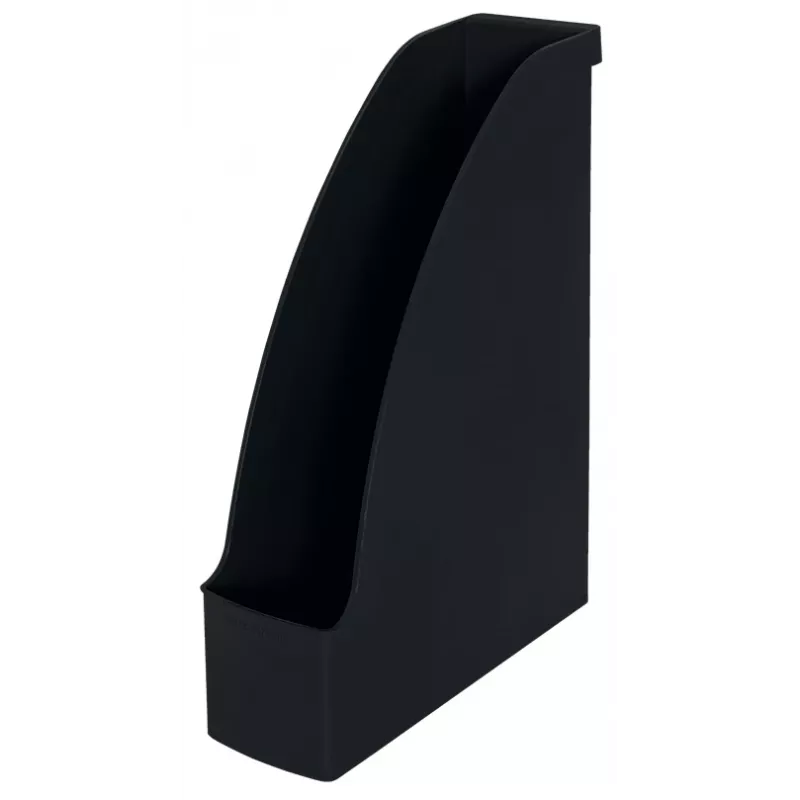 Leitz Recycle recopilador de revistas, negro, plástico, A4, 78 mm, 308 mm, 300 g