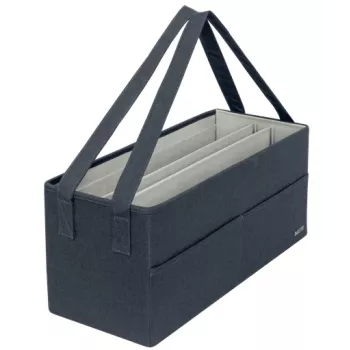 Leitz Fabric bolsa de trabajo hot desking, tela, liso, tela, cremallera, unisex, 465 mm