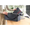 Leitz Fabric bolsa de trabajo hot desking, tela, liso, tela, cremallera, unisex, 465 mm