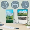 Leitz Ergo brazo doble para monitor y portátil que ahorra espacio, pinza/pasacables, 9 kg, 33 cm (13 inch), 81,3 cm (32 inch), 100 x 100 mm, gris