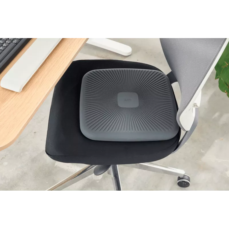 Leitz Ergo Active cojín de equilibrio, cojín de balanceo, gris, 360 mm, 360 mm, 55 mm, 1,24 kg