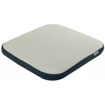 Leitz Ergo Active cojín de equilibrio con funda de tela, cojín de asiento, universal, gris, cuadrado, 150 kg, liso