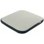 Leitz Ergo Active cojín de equilibrio con funda de tela, cojín de asiento, universal, gris, cuadrado, 150 kg, liso
