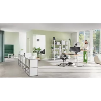 Leitz Ergo soporte de monitor ajustable, de pie, 68,6 cm (27