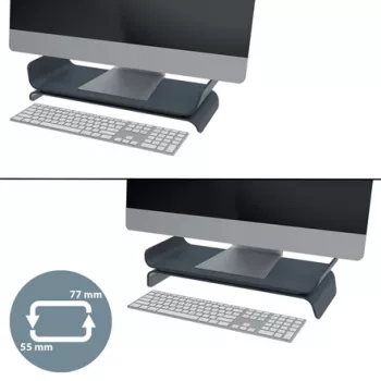 Leitz Ergo soporte de monitor ajustable, de pie, 68,6 cm (27