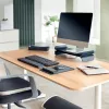 Leitz Ergo soporte de monitor ajustable, de pie, 68,6 cm (27