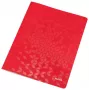 Leitz WOW carpeta plana A4, archivador convencional, A4, cartón, rojo, horizontal/vertical, 60 hojas