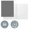 Leitz WOW carpeta plana A4, archivador convencional, A4, cartón, rojo, horizontal/vertical, 60 hojas