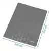 Leitz WOW carpeta plana A4, archivador convencional, A4, cartón, rojo, horizontal/vertical, 60 hojas