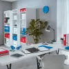 Leitz WOW carpeta plana A4, archivador convencional, A4, cartón, rojo, horizontal/vertical, 60 hojas