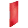 Leitz Display Book WOW PP 40 fundas, rojo, polipropileno (PP), 40 fundas, A4, 231 mm, 16 mm