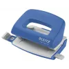 Leitz Mini perforadora NeXXt Recycle, 10 hojas, azul, plástico, 8 cm, 5,5 mm, A6