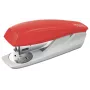 Leitz Mini grapadora NeXXt Recycle, 25 hojas, rojo, clinch estándar, 24/6, plástico, 80 g/m²