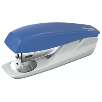 Leitz Mini grapadora NeXXt Recycle, 25 hojas, azul, grapado estándar, 24/6, plástico, 80 g/m²