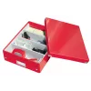 Leitz Caja organizadora mediana Click & Store WOW, caja de almacenamiento, rojo, rectangular, cartón, monocromático, interior