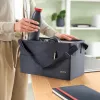 Leitz Bolsa de trabajo compacta Hot Desking Fabric, tela, monocromático, unisex, 355 mm, 200 mm, 210 mm