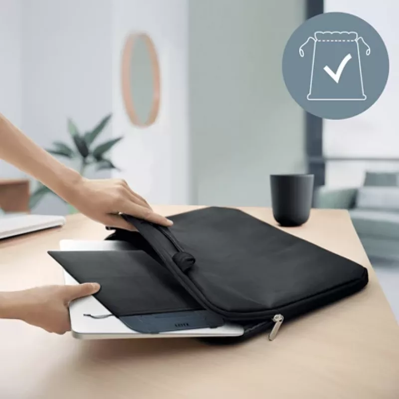 Leitz Soporte para portátil ajustable en altura Ergo Aluminium Ultra-Flat, brazo para portátil y tablet, gris oscuro, aluminio, 25,4 cm (10 inch), 43,2 cm (17 inch), 25,4 cm (10 inch)