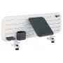 Leitz Organizador de escritorio con panel perforado Ergo con soporte para portátil, 80x25 cm