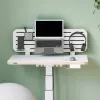Leitz Organizador de escritorio con panel perforado Ergo con soporte para portátil, 80x25 cm