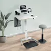 Leitz Organizador de escritorio con panel perforado Ergo con soporte para portátil, 80x25 cm