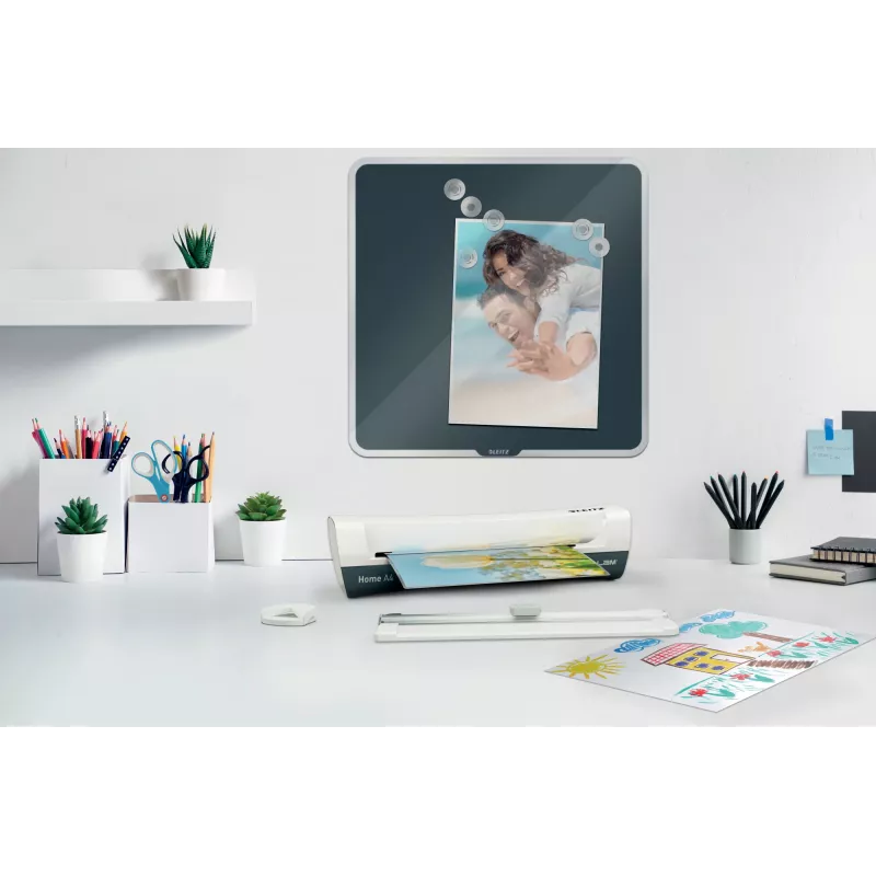 Leitz iLAM Home Set plastificadora 4 en 1 A4, 24 cm, plastificadora en caliente, 300 mm/min, 0,4 mm, A4, 100 µm