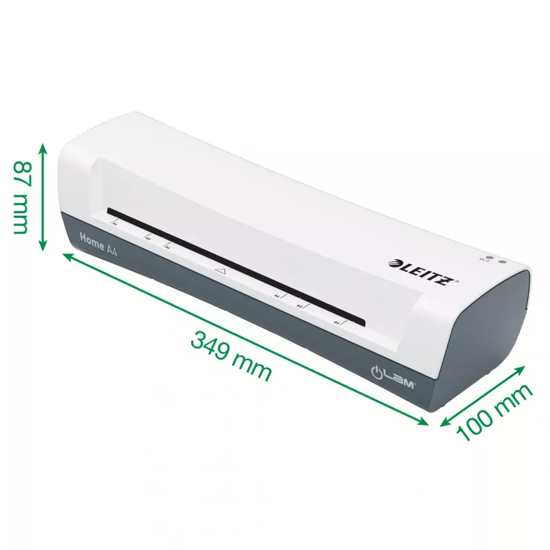 Leitz iLAM Home Set plastificadora 4 en 1 A4, 24 cm, plastificadora en caliente, 300 mm/min, 0,4 mm, A4, 100 µm