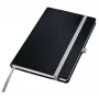 Leitz Style cuaderno A5 liso con tapa dura, monocromático, negro, A5, 80 hojas, 100 g/m², tapa dura