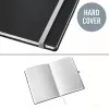 Leitz Style cuaderno A5 liso con tapa dura, monocromático, negro, A5, 80 hojas, 100 g/m², tapa dura