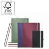 Leitz Style cuaderno A5 liso con tapa dura, monocromático, negro, A5, 80 hojas, 100 g/m², tapa dura