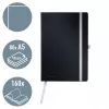 Leitz Style cuaderno A5 liso con tapa blanda, monocromático, negro, A5, 80 hojas, 100 g/m², tapa blanda