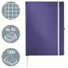 Leitz Style cuaderno A4 cuadriculado con tapa dura, monocromático, azul, A4, 80 hojas, 100 g/m², papel cuadriculado