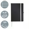 Leitz Style cuaderno A5 rayado con tapa dura, monocromático, negro, A5, 80 hojas, 100 g/m², papel rayado