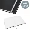 Leitz Style cuaderno A5 rayado con tapa dura, monocromático, negro, A5, 80 hojas, 100 g/m², papel rayado