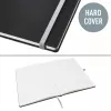 Leitz Style cuaderno A5 cuadriculado con tapa dura, monocromático, negro, A5, 80 hojas, 100 g/m², papel cuadriculado