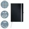 Leitz Style cuaderno A5 cuadriculado con tapa blanda, monocromático, negro, A5, 80 hojas, 100 g/m², papel cuadriculado
