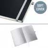 Leitz Style cuaderno A5 cuadriculado con tapa blanda, monocromático, negro, A5, 80 hojas, 100 g/m², papel cuadriculado