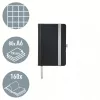 Leitz Style cuaderno A6 cuadriculado con tapa dura, monocromático, negro, A6, 80 hojas, 100 g/m², papel cuadriculado