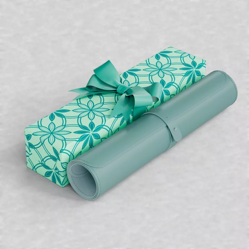 Leitz alfombrilla de escritorio grande, color menta, policloruro de vinilo (PVC), 400 mm, 800 mm, 2 mm, 350 g
