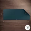 Leitz alfombrilla gaming extragrande, gris oscuro, polipropileno (PP), 400 mm, 1000 mm, 3 mm, 800 g