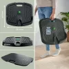 Leitz Ergo Active alfombrilla ergonómica antifatiga, rectangular, negra, poliuretano, Bubble, China, 605 x 681 mm
