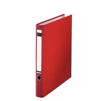 Leitz 10140025 archivador de anillas A4 rojo