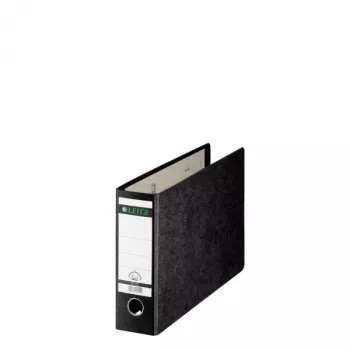 Leitz carpeta de cartón archivador de anillas A4 negro