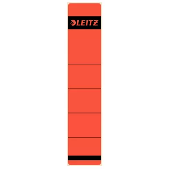 Leitz 16430025 etiqueta autoadhesiva rectangular roja 10 uds.