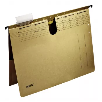Leitz ALPHA carpeta colgante cartón A4 marrón