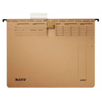 Leitz ALPHA carpeta colgante cartón A4 marrón