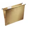 Leitz ALPHA carpeta colgante cartón, metal A4 marrón