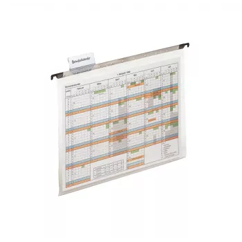 Leitz ALPHA carpeta colgante polipropileno (PP) A4 transparente